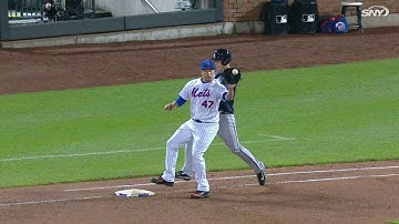 ATL@NYM: Wisler out at first on overturned call