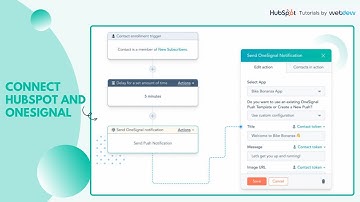 How to Connect HubSpot and OneSignal