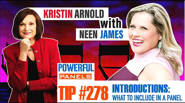 Powerful Panel Discussion Tip #278 with Neen James: What to Include in Your Introduction