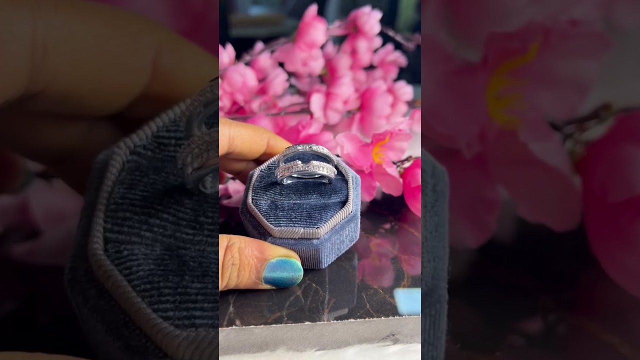 KARAJEWEL.CO - Diamond Ring Enhancer - Unique Wedding Ring Jacket - 925 Sterling Silver