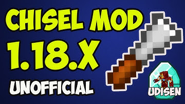 CHISEL MOD 1.18.2 minecraft - how to download install Chisel 1.18.2 UNOFFICIAL (Fabric)