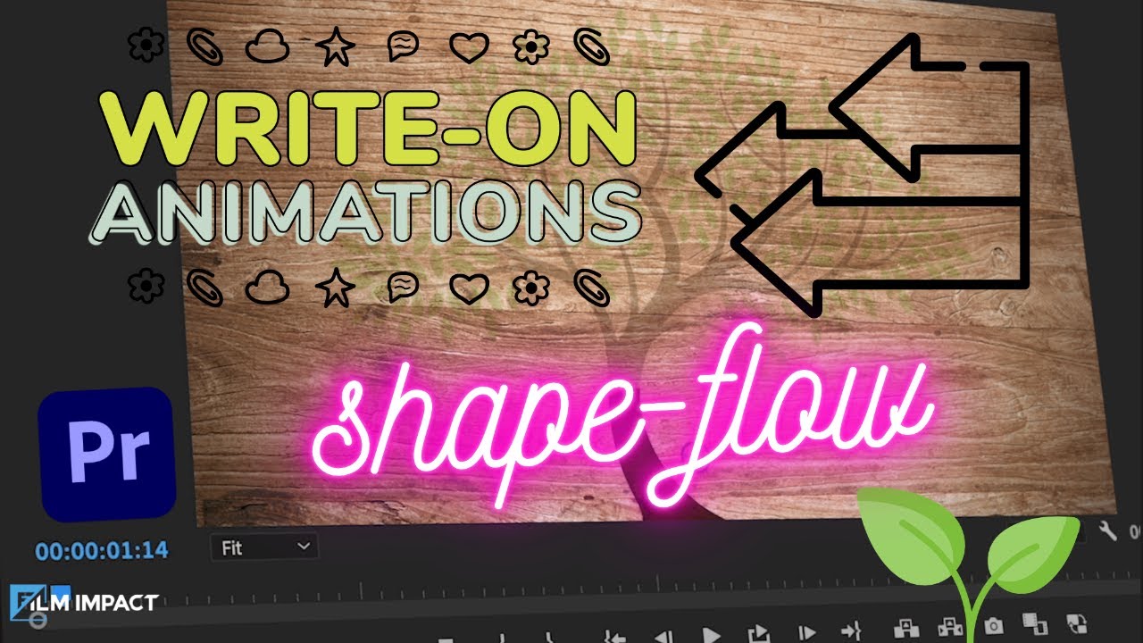 WriteOn Animation Effect Premiere Pro YouTube