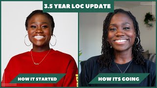 3.5 Year Loc Update | Fine Low Density Hair