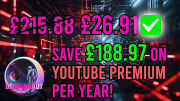 2024 Guide - YouTube Premium for 90% Off (£26.91 / $33.98 PER YEAR) Using a Deeper Network dVPN