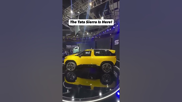 Tata Sierra is here!