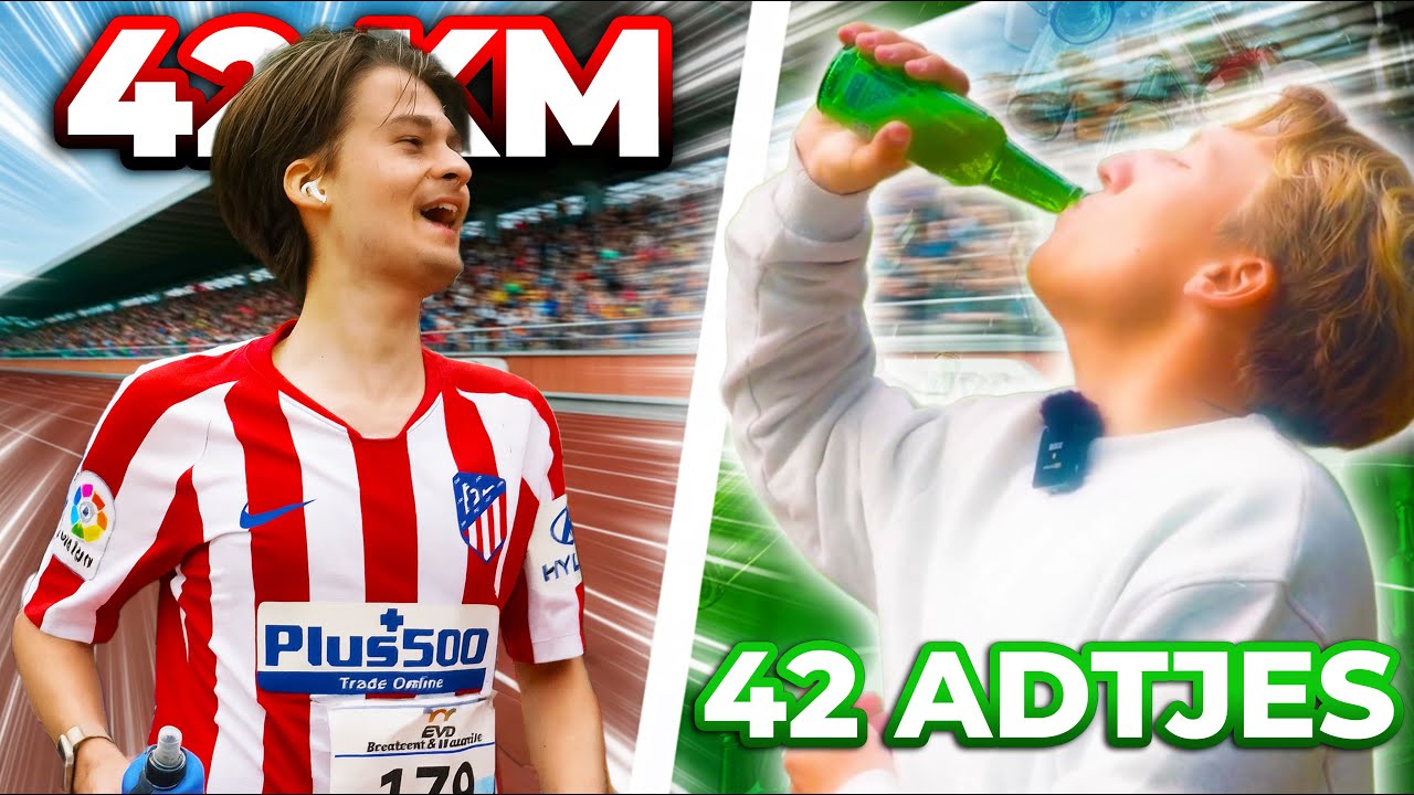 MARATHON LOPEN VS. MARATHON ADTEN (42 KM VS. 42 ADTJES)