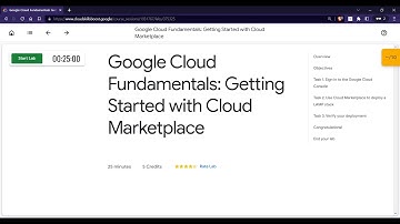 Google Cloud Fundamentals: Getting Started with Cloud Marketplace | GCCP #lab