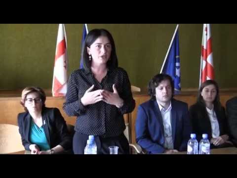 თამარ ხიდაშელის წარდგენა კოალიციის მხარდამჭერებთან
