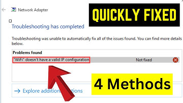 (Quick Fix) Wi-Fi Doesn