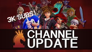 The Channel Moving Forward - 3K Subs, Update & Announcements!