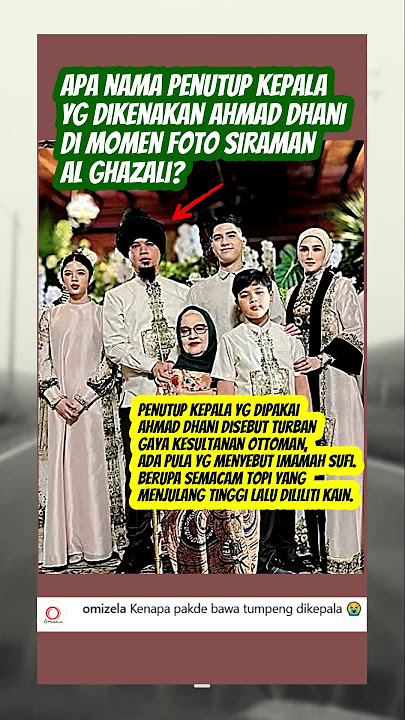 Nama penutup kepala yang dikenakan Ahmad Dhani #infotainment #entertainment #masukberanda
