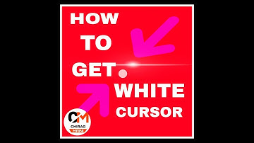 How to get white circle cursor on android device