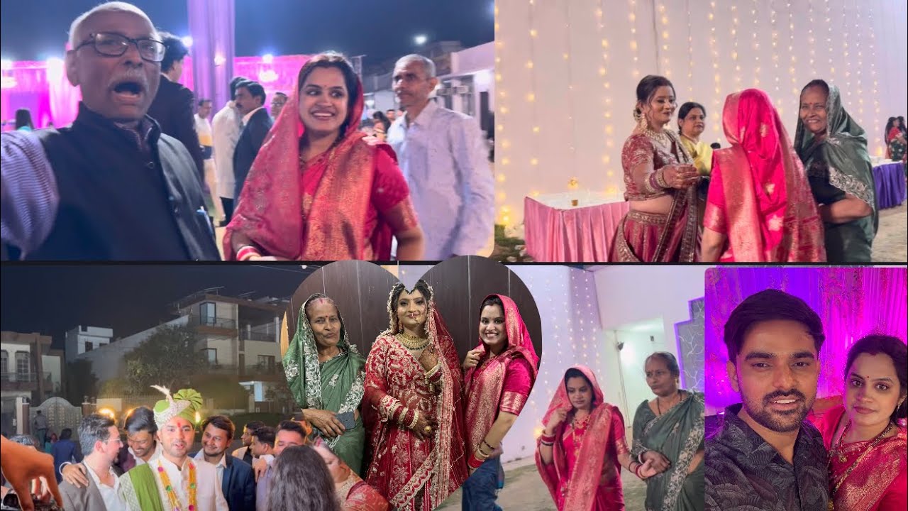 हम पूरी family चले शादी में वहाँ जा कर कौन कौन मिला  हमसे 🌸🙏🙏🥰
