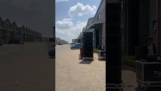 Tasso  Tsonic Double 10inch Active Line Array In Kenya Branch