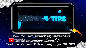 How to set youtube channel branding | How to create youtube Branding Watermark | in youtube Beta
