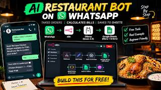 Details I Built a WhatsApp Restaurant Ordering Bot with n8n + AI (Free) News