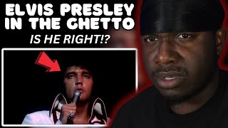 FIRST TIME HEARING Elvis Presley  In The Ghetto [REACTION]