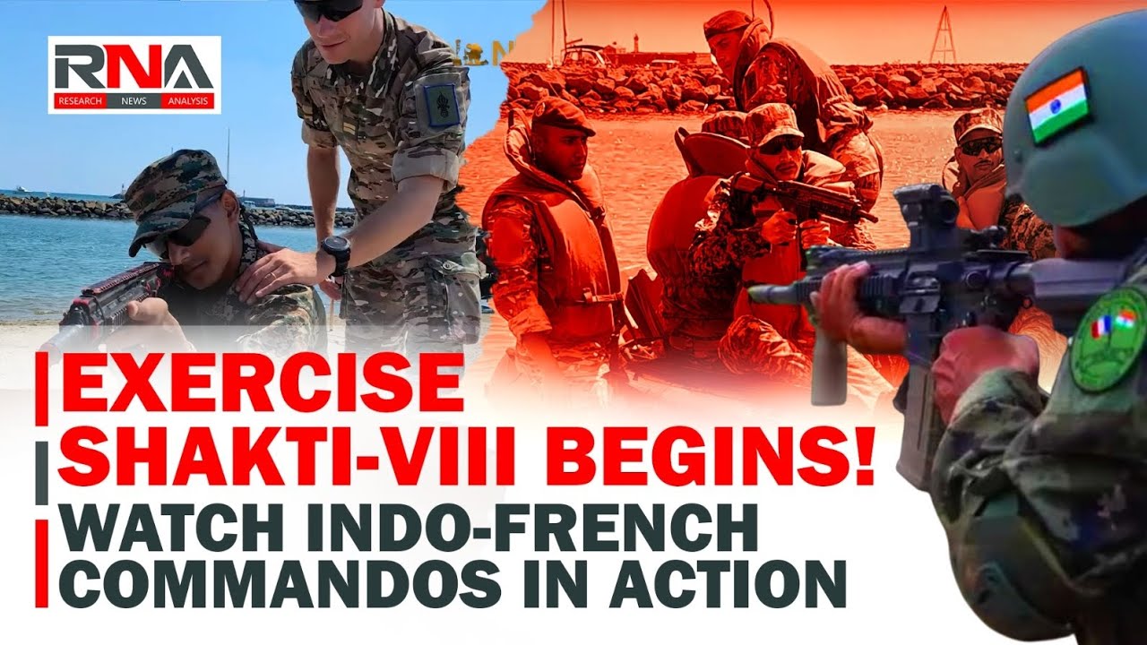 India-French Joint Exercise SHAKTI-VIII Begins, Elite Forces Train for Real Combat in France