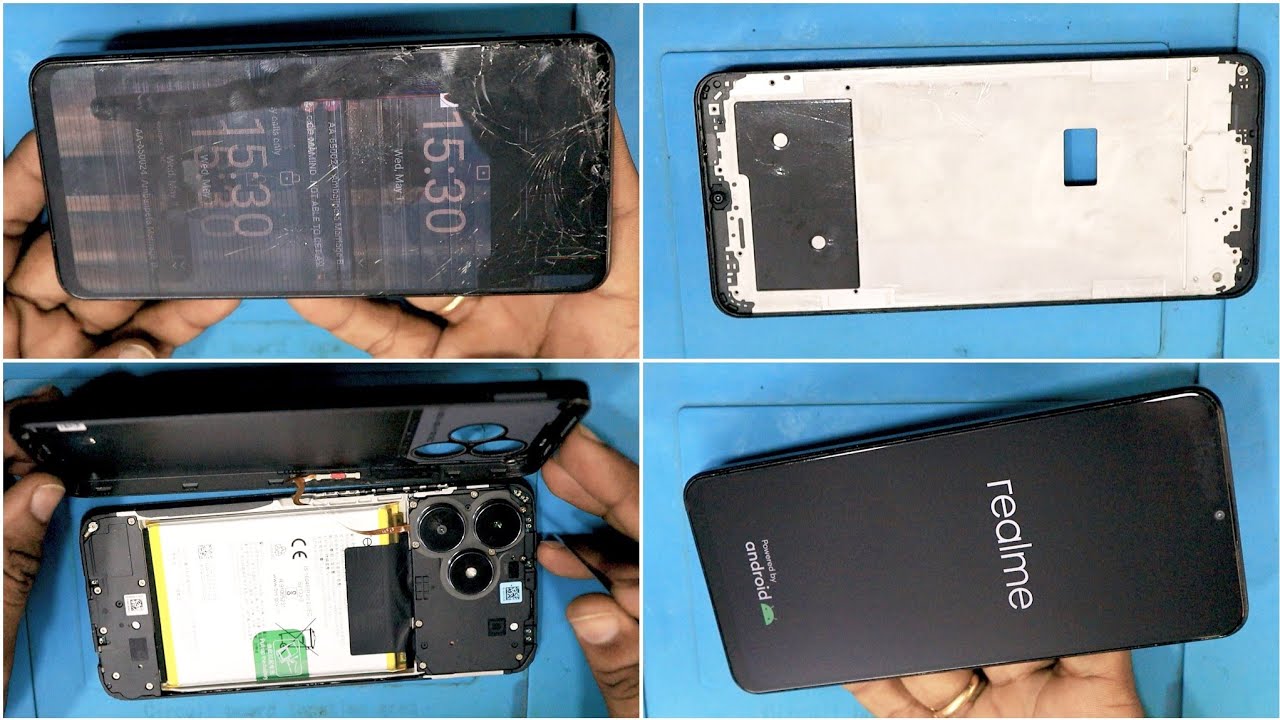 C53 Router Rear realme c53 disassembly / realme c53 display change / realme c53 back ...