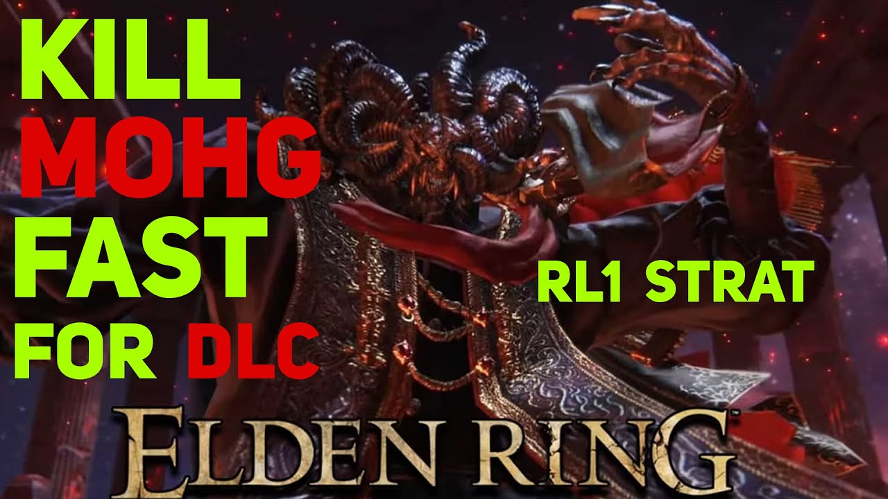 Elden Ring RL1 HOW TO MOHG For DLC - YouTube