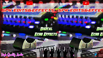 Ada Jangure Song💕Digital Echo Effects💓Use Headphones🎧Tamil Echo Songs🔊#SPK ECHO&EFFECTS🎚️