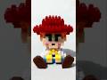 Stop motion building bricks JESSIE of Toys Story #stopmotion #disney #toystory #jessie #brick #short