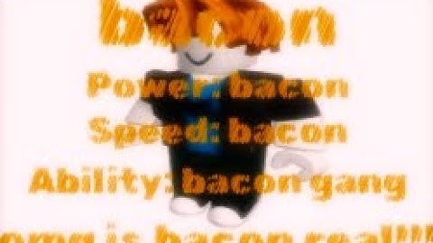 bacon Showcase - Killstreak Sword Fighting Universe