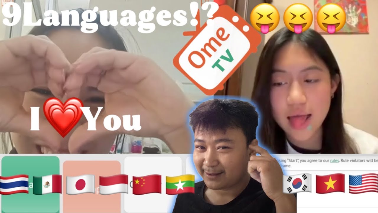 Practicing languages on Ometv is very interesting and exciting for me every single day🗣🗣🗣