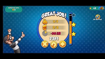 Robbery Bob 2: double trouble [lvl.1-5] - iOS/ android- gameplay video video part 1