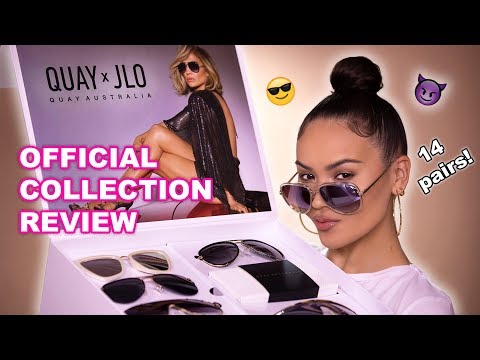 Video: Collezione Di Occhiali Da Sole Jennifer Lopez E Alex Rodriguez Con Quay Australia