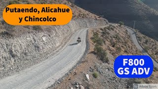 Ruta Putaendo - Alicahue - Chincolco en una F800 GS Adventure