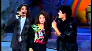 Ricky Martin Tatiana y Pedro Fernandez (dic 1991)