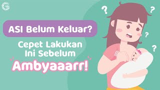 Jika ASI tidak langsung Keluar, Jangan Panik Mums!