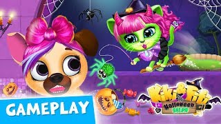 CUTE & SPOOKY Halloween Game for Kids 🎃 Kiki & Fifi Halloween Salon - Gameplay screenshot 4