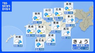 今日の天気・気温・降水確率・週間天気【12月4日 天気予報】｜TBS NEWS DIG