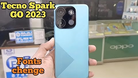 Font Change In Tecno Spark Go 2023, How To Change Font Style In Tecno Spark Go 2023,