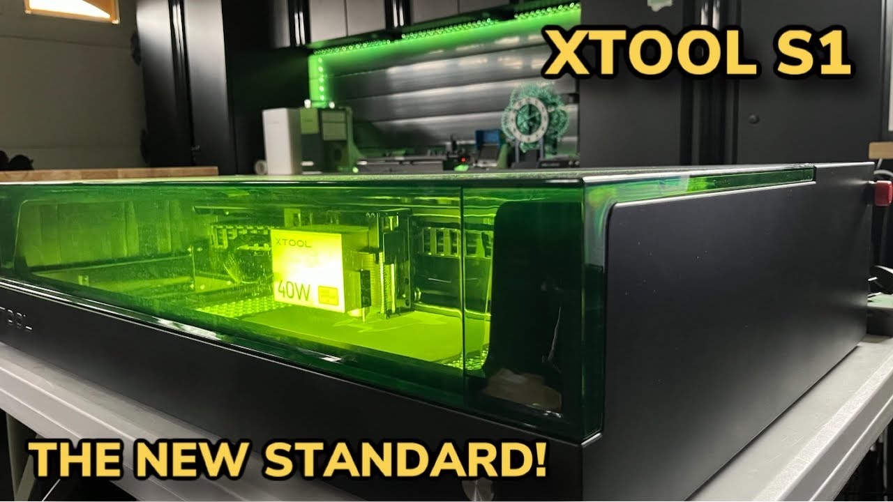 XTOOL S1 40W LASER ENGRAVER - THE NEW STANDARD 