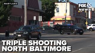 Triple shooting in north Baltimore