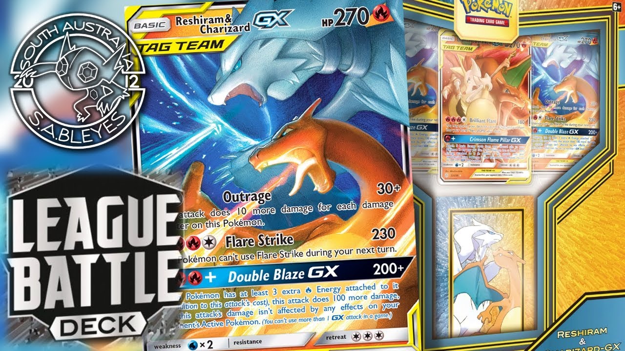 Pokémon TCG: Reshiram & Charizard-GX League Battle Deck