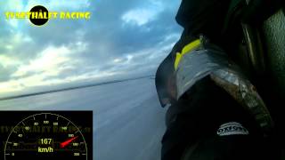 Pulsejet sled - Fastest run on Speed Weekend on Ice 2015