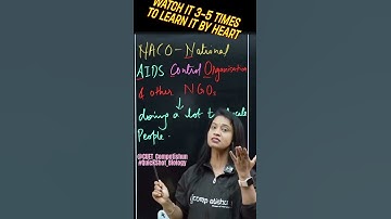 What is THE NACO - NATIONAL AIDS CONTROL ORGANISATION | Quickshot Biology | #biology#cuet2024#ncert