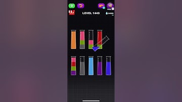 Water color sort puzzle Level 1443