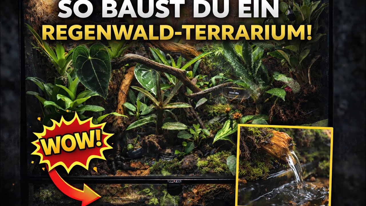 Terrarium Rckwand Selber Bauen Regenwald