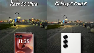 Motorola Razr 60 Ultra vs Samsung Galaxy Z Fold 6 | Camera Test Comparison