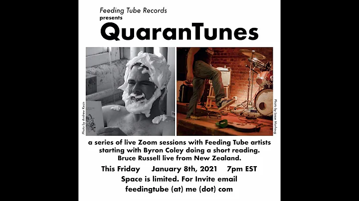 QuaranTunes #39 Bruce Russell / Byron Coley 1/8/21