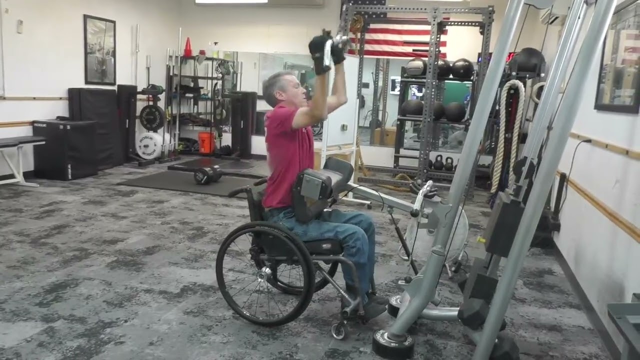 Barry Ridout & Bruce Froendt - Chest Press/Ski; Pulldown/Handbike Intervals