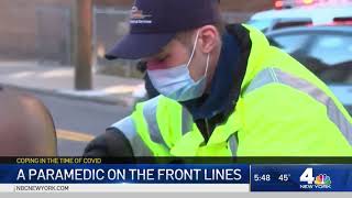 What It's Like to Be a Paramedic on the Front Lines of the Coronavirus Fight | NBC New York