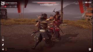 Boss fight with jin sakai