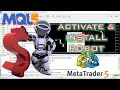 How To Install And Activate A Trading ROBOT/BOT/EA On MT5 (MetaTrader 5)  - PART 114 #forextrading