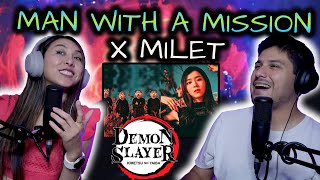 WE LOVE THEM!!  |  絆ノ奇跡  -  MAN WITH A MISSION x milet  |  Live at さいたまスーパーアリーナ | REACTION
